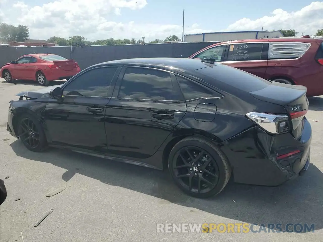 2 Фотография поврежденного автомобиля 2HGFE2F52NH568748 HONDA CIVIC 2022