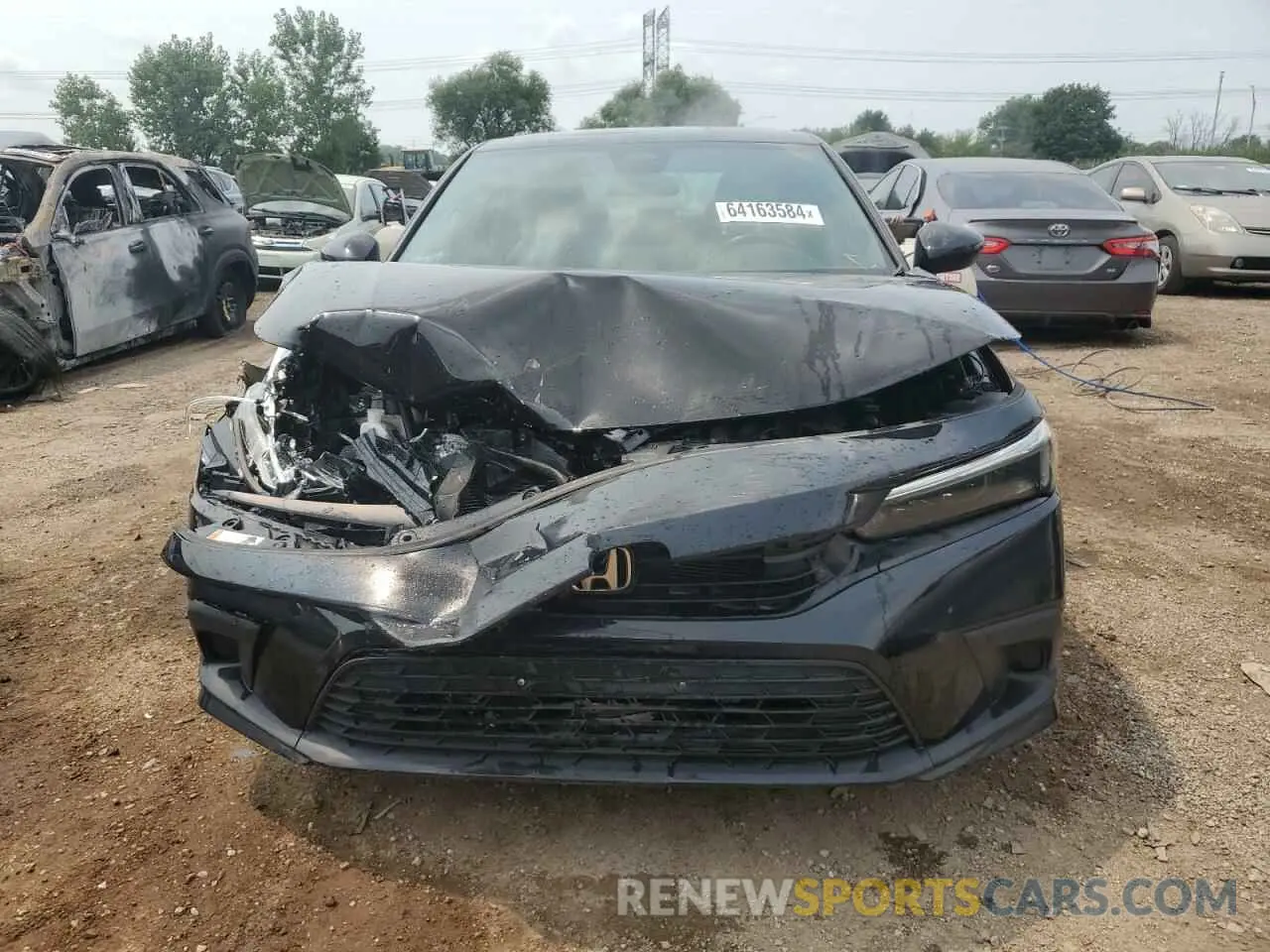 5 Фотография поврежденного автомобиля 2HGFE2F52NH571553 HONDA CIVIC 2022