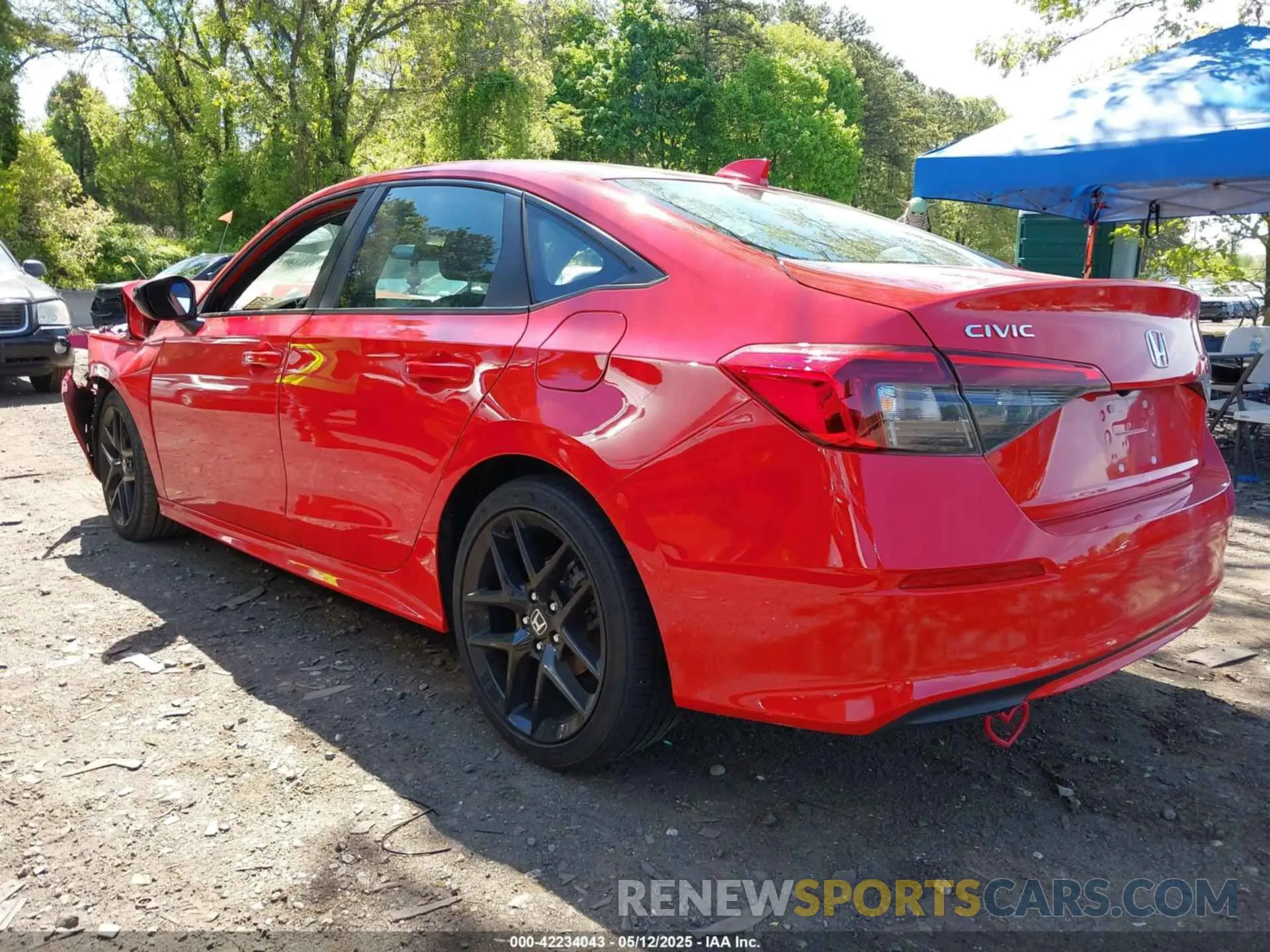 3 Фотография поврежденного автомобиля 2HGFE2F52NH583170 HONDA CIVIC 2022