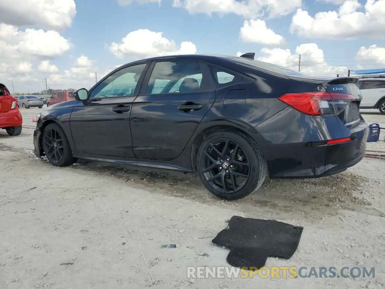 2 Фотография поврежденного автомобиля 2HGFE2F52NH598090 HONDA CIVIC 2022