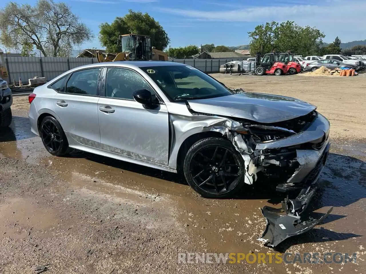 4 Photograph of a damaged car 2HGFE2F52NH598767 HONDA CIVIC 2022