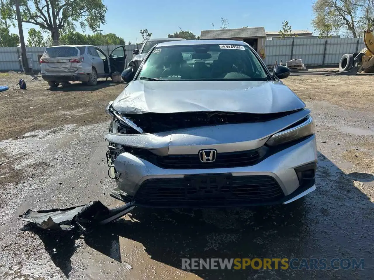 5 Photograph of a damaged car 2HGFE2F52NH598767 HONDA CIVIC 2022