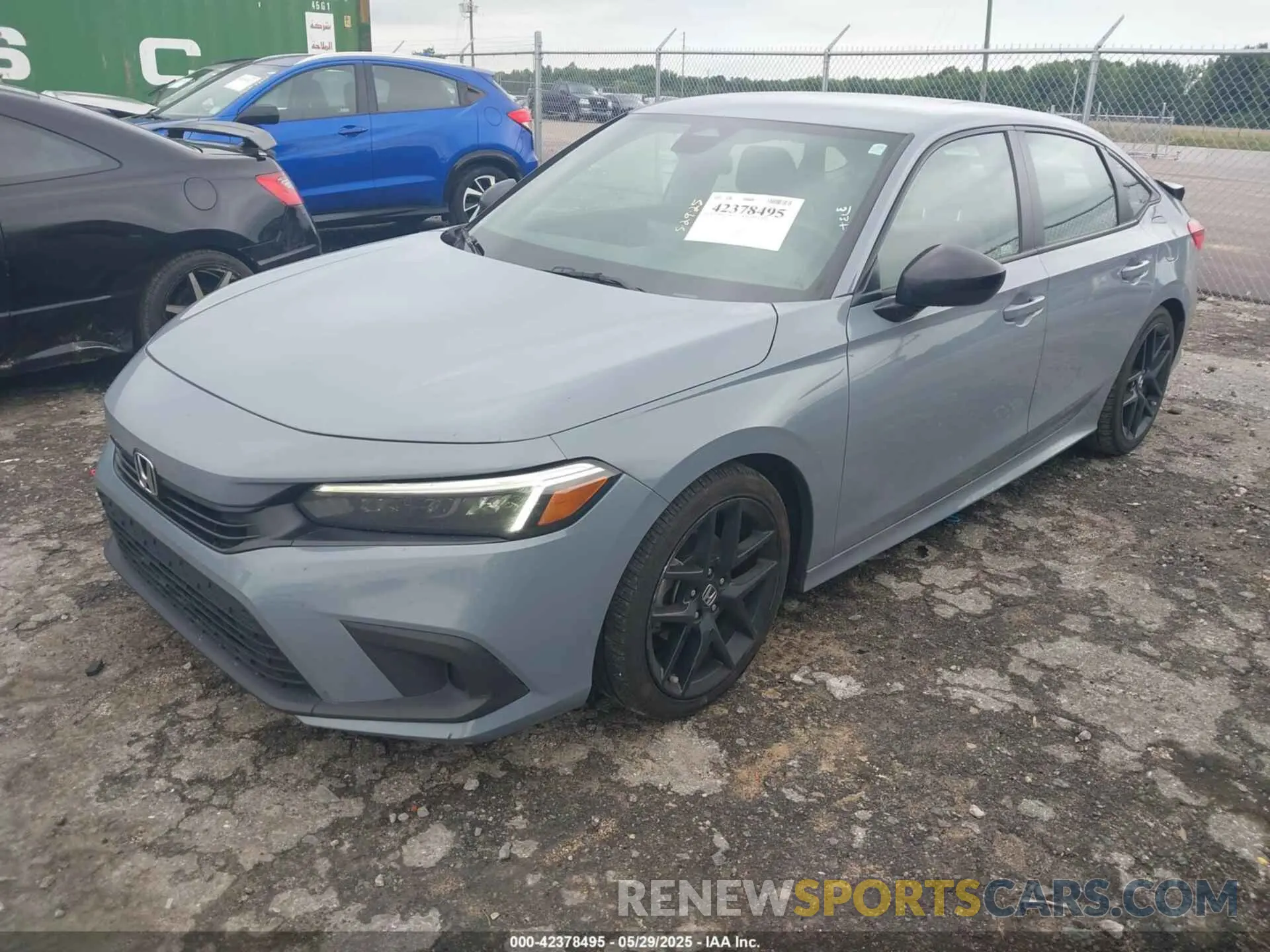 2 Photograph of a damaged car 2HGFE2F52NH606382 HONDA CIVIC 2022
