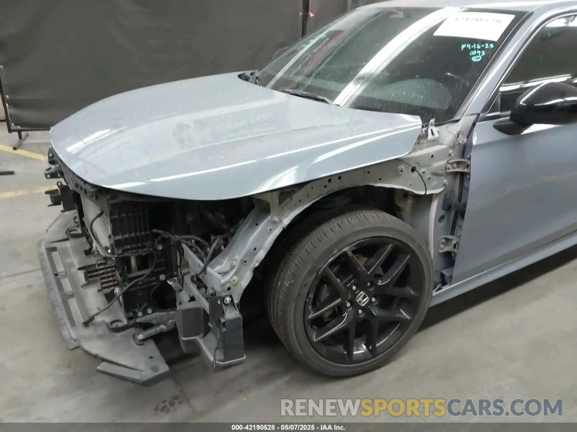 6 Photograph of a damaged car 2HGFE2F52NH610593 HONDA CIVIC 2022