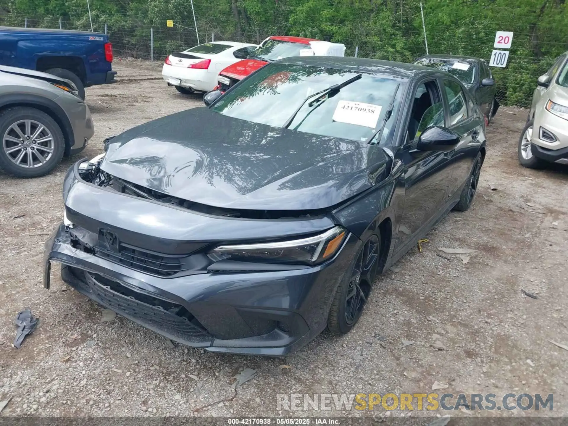 2 Фотография поврежденного автомобиля 2HGFE2F52NH610898 HONDA CIVIC 2022