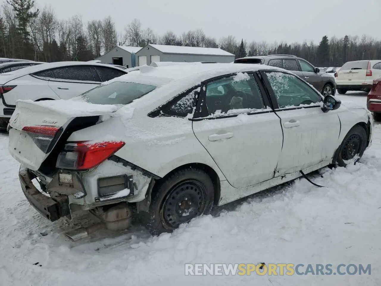 3 Photograph of a damaged car 2HGFE2F53NH126982 HONDA CIVIC 2022