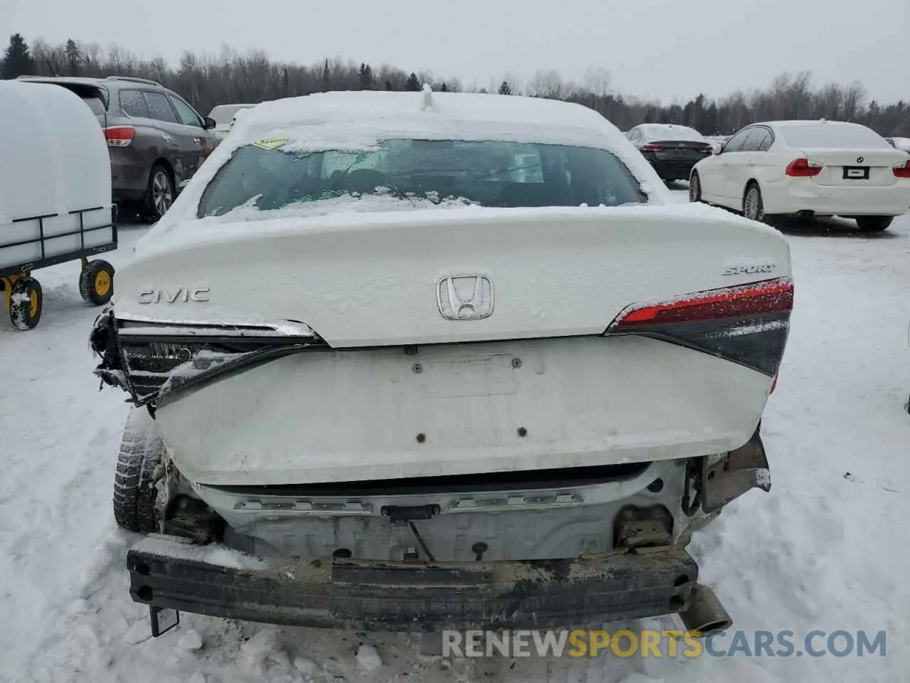 6 Photograph of a damaged car 2HGFE2F53NH126982 HONDA CIVIC 2022