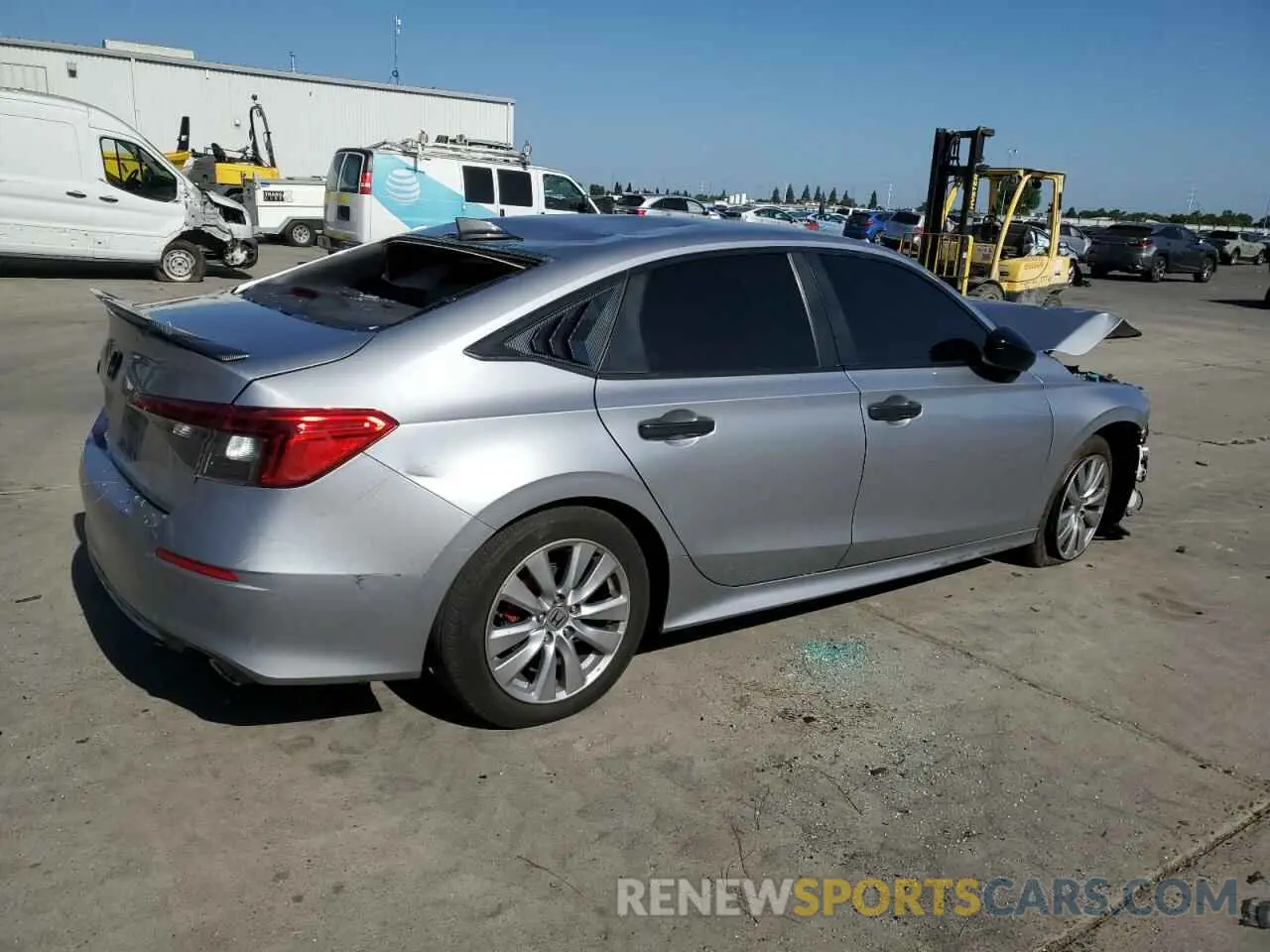 3 Фотография поврежденного автомобиля 2HGFE2F53NH531935 HONDA CIVIC 2022