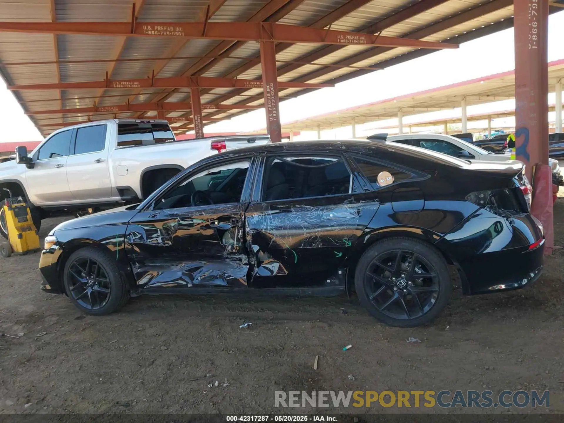 15 Photograph of a damaged car 2HGFE2F53NH535404 HONDA CIVIC 2022