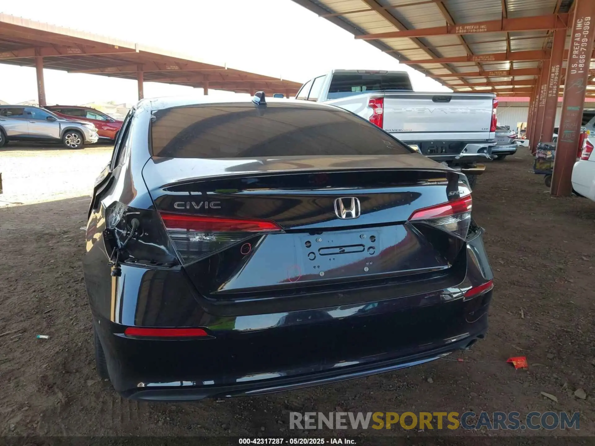 18 Photograph of a damaged car 2HGFE2F53NH535404 HONDA CIVIC 2022