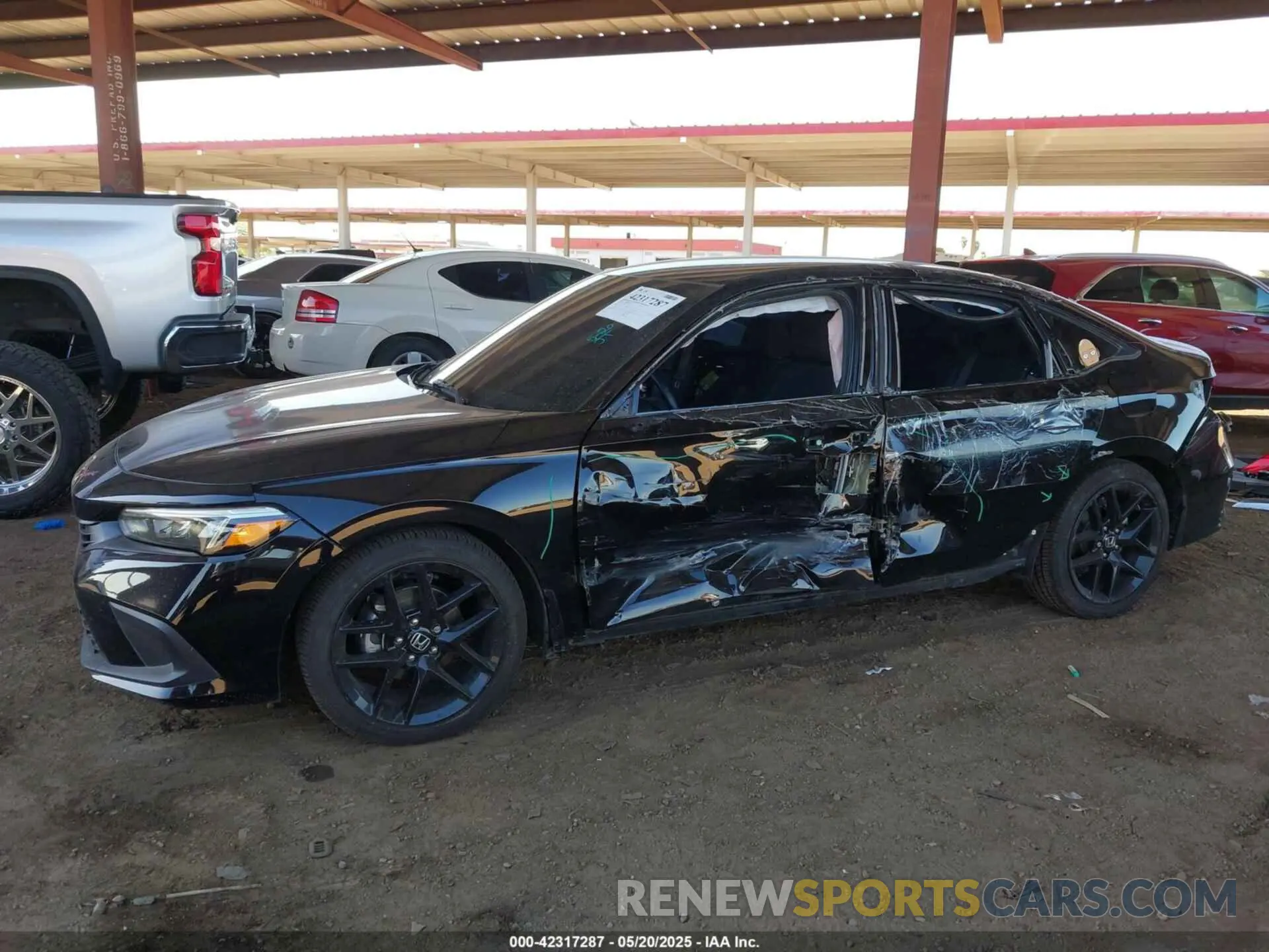 6 Photograph of a damaged car 2HGFE2F53NH535404 HONDA CIVIC 2022