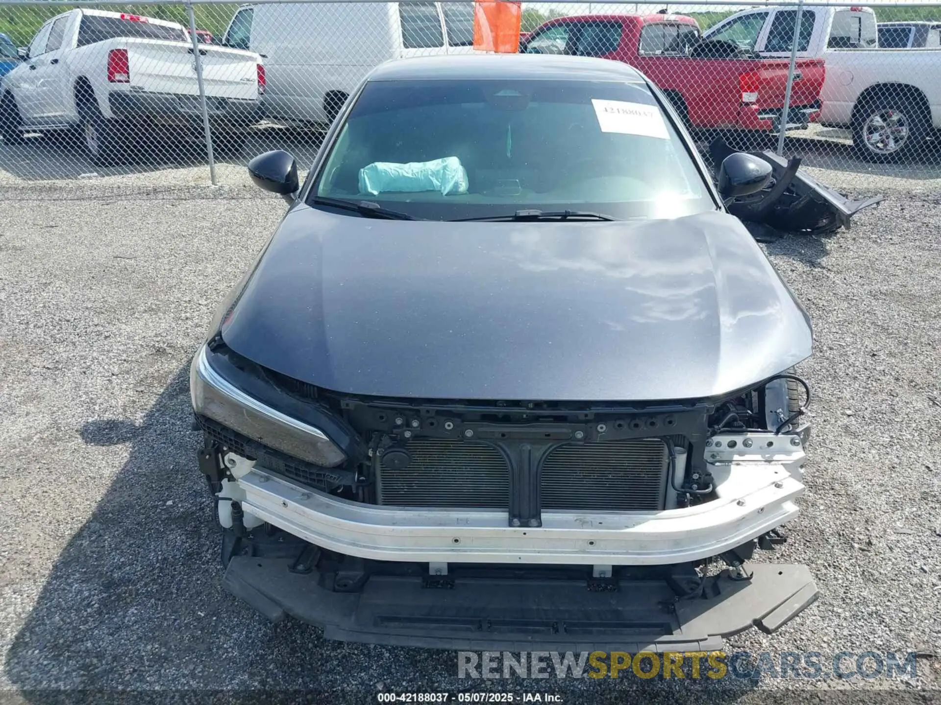 13 Photograph of a damaged car 2HGFE2F53NH537296 HONDA CIVIC 2022