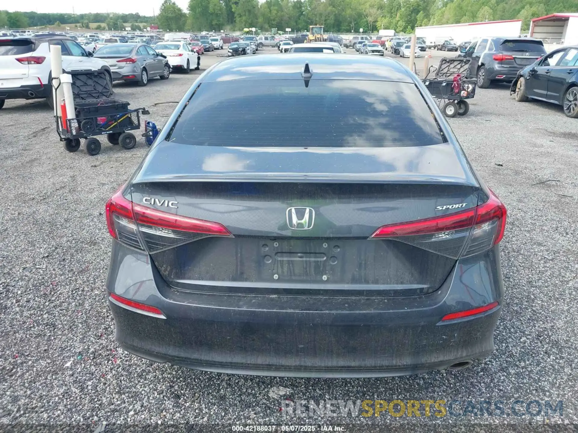 17 Photograph of a damaged car 2HGFE2F53NH537296 HONDA CIVIC 2022