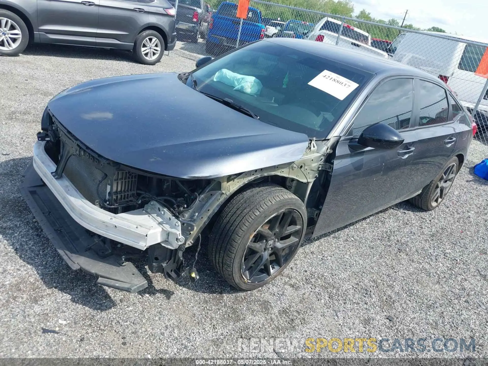 2 Photograph of a damaged car 2HGFE2F53NH537296 HONDA CIVIC 2022