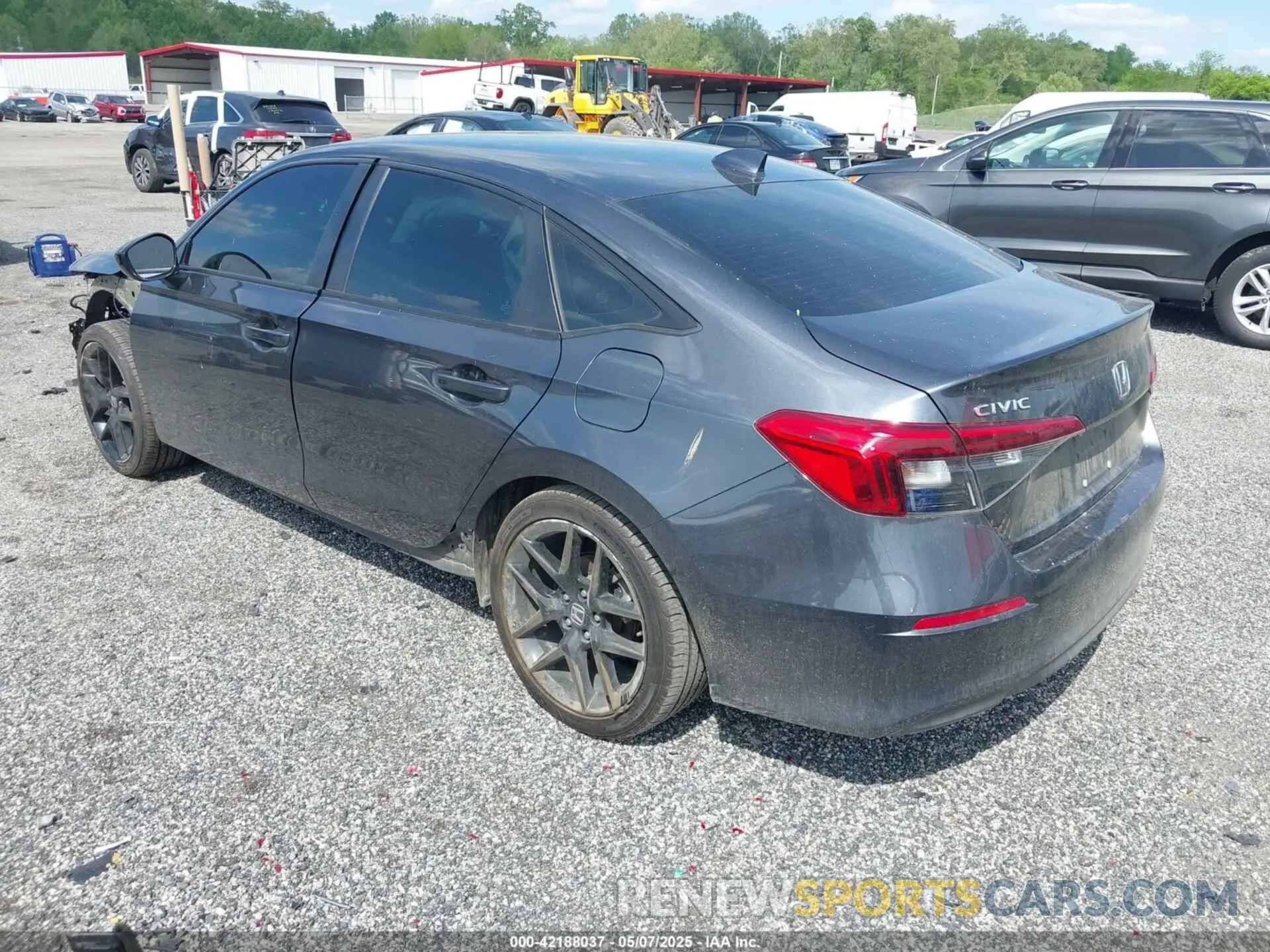 3 Photograph of a damaged car 2HGFE2F53NH537296 HONDA CIVIC 2022