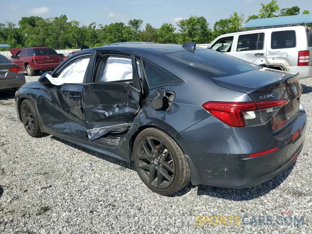 2 Photograph of a damaged car 2HGFE2F53NH551165 HONDA CIVIC 2022