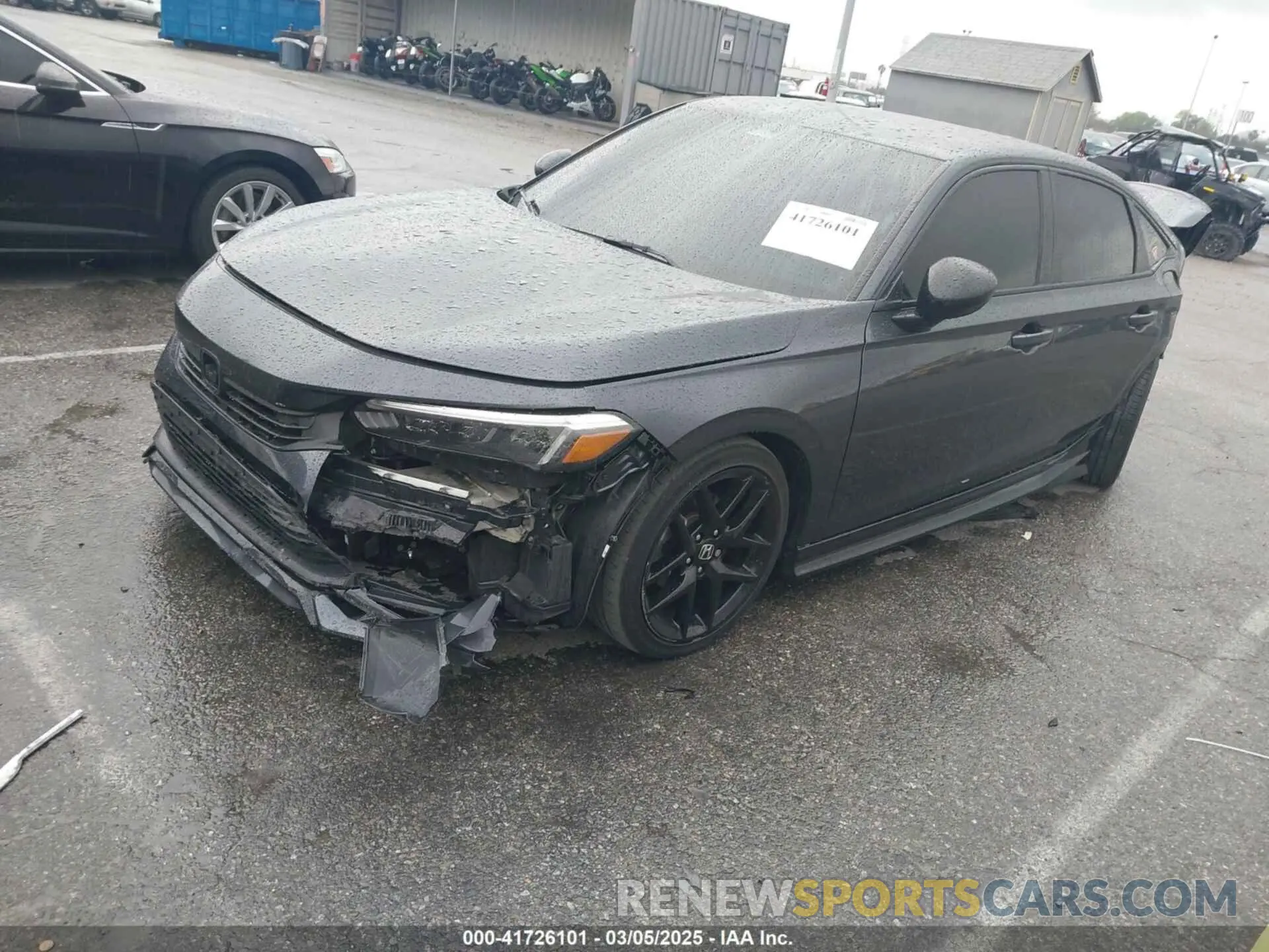 2 Photograph of a damaged car 2HGFE2F53NH554390 HONDA CIVIC 2022