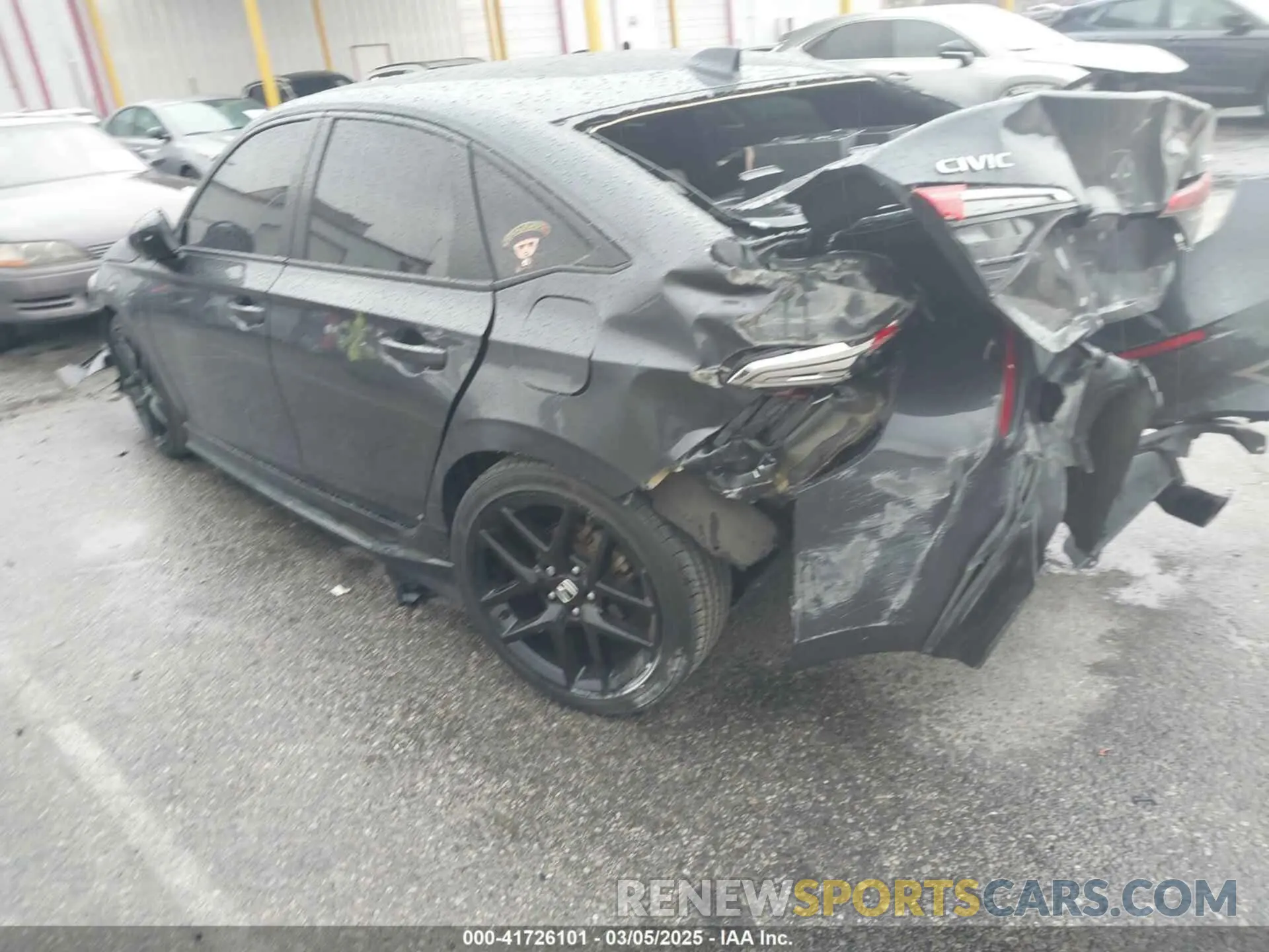 3 Photograph of a damaged car 2HGFE2F53NH554390 HONDA CIVIC 2022
