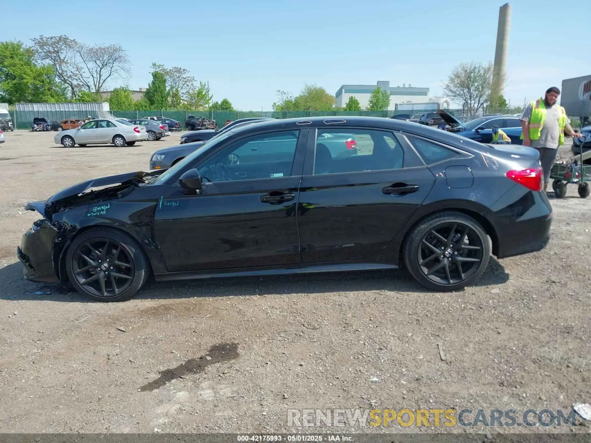 13 Фотография поврежденного автомобиля 2HGFE2F53NH567009 HONDA CIVIC 2022