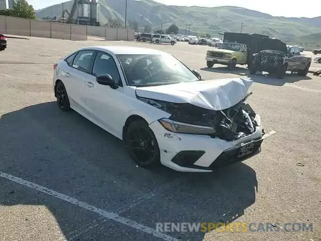 10 Photograph of a damaged car 2HGFE2F53NH573781 HONDA CIVIC 2022