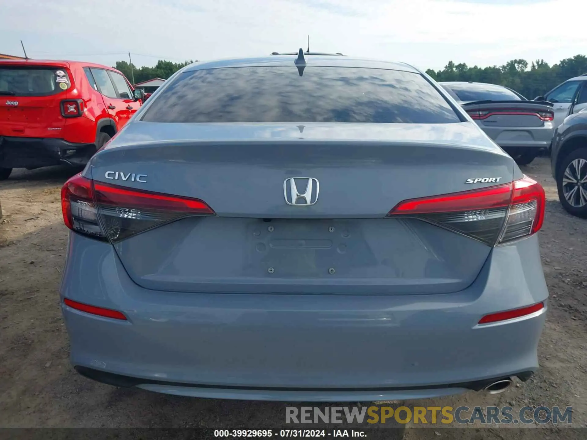 15 Photograph of a damaged car 2HGFE2F53NH580343 HONDA CIVIC 2022
