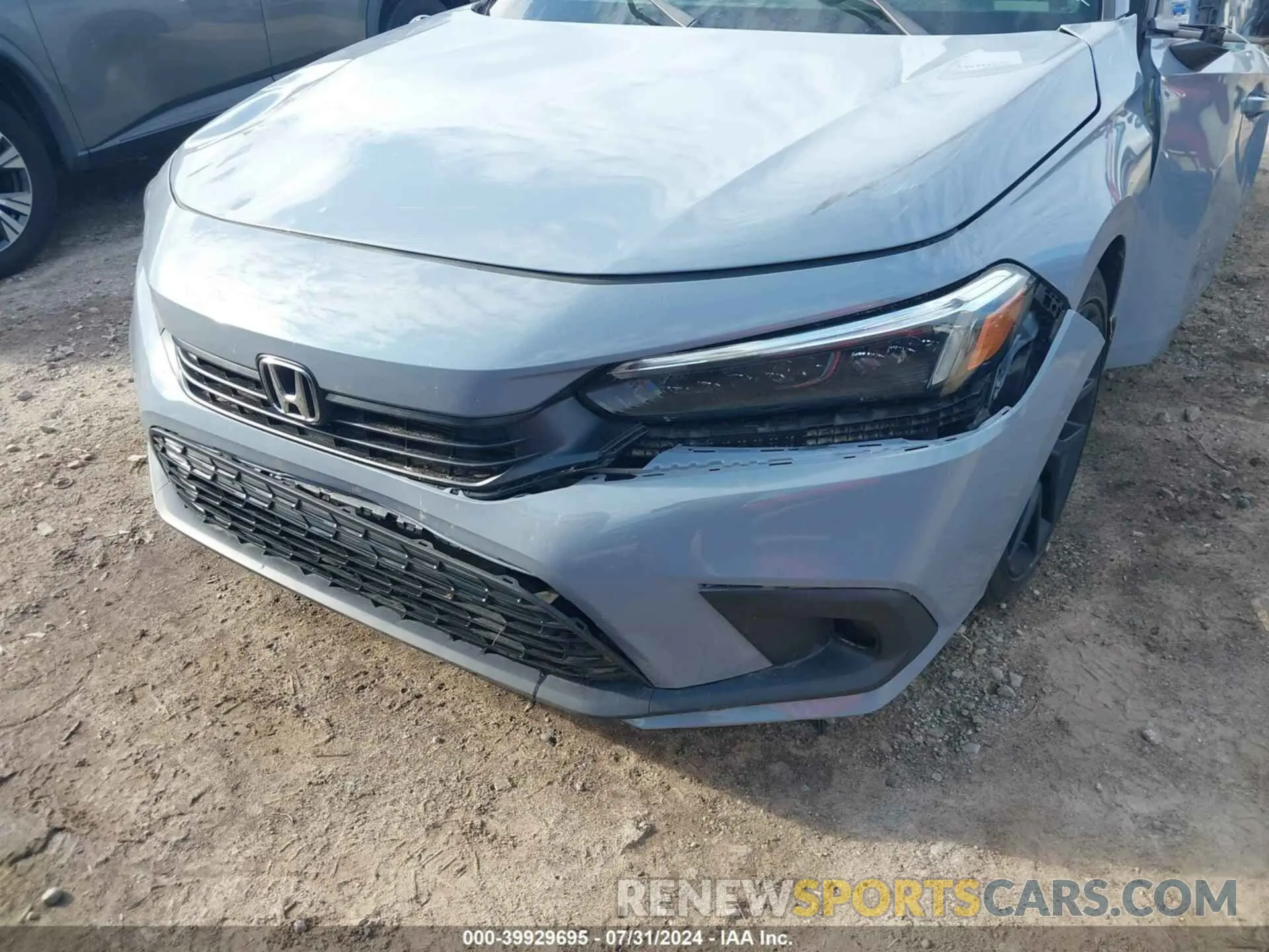 17 Photograph of a damaged car 2HGFE2F53NH580343 HONDA CIVIC 2022