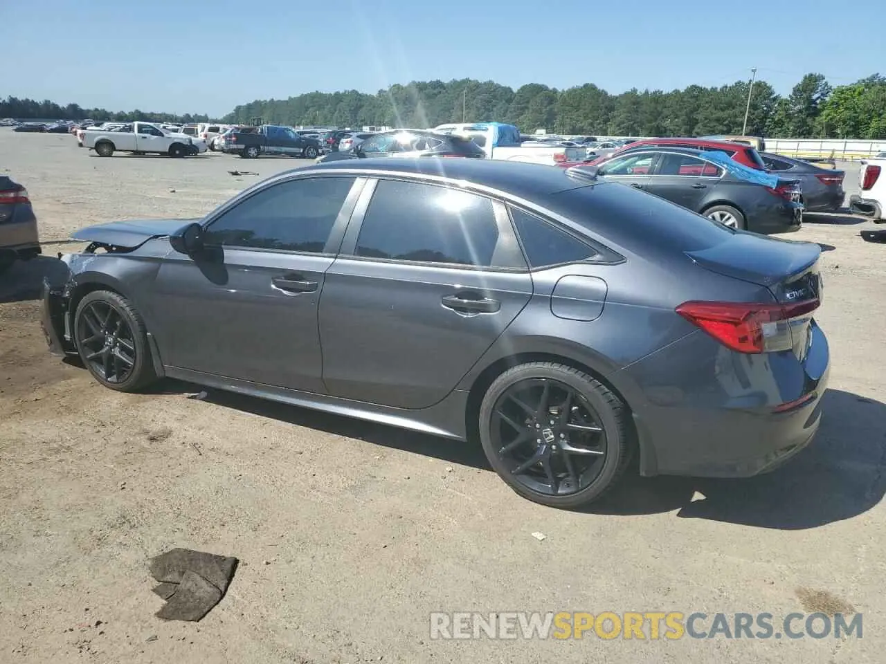 2 Photograph of a damaged car 2HGFE2F53NH589284 HONDA CIVIC 2022
