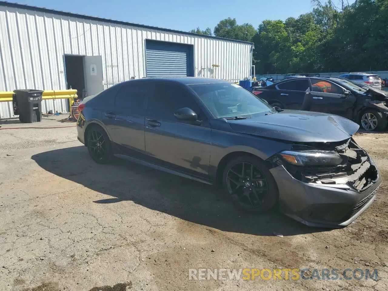 4 Photograph of a damaged car 2HGFE2F53NH589284 HONDA CIVIC 2022