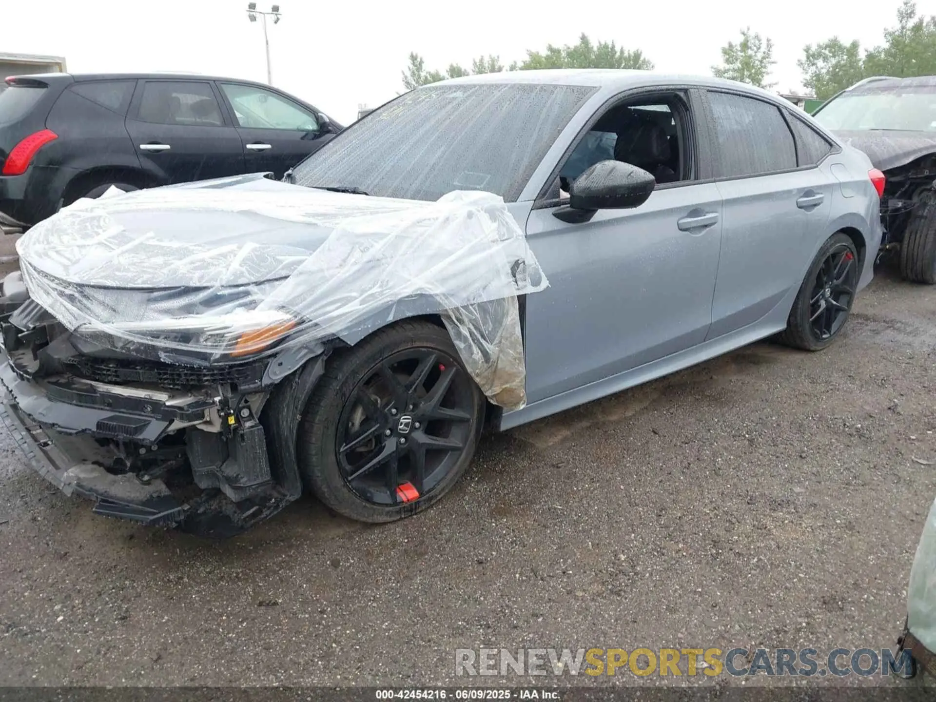 2 Photograph of a damaged car 2HGFE2F53NH591763 HONDA CIVIC 2022