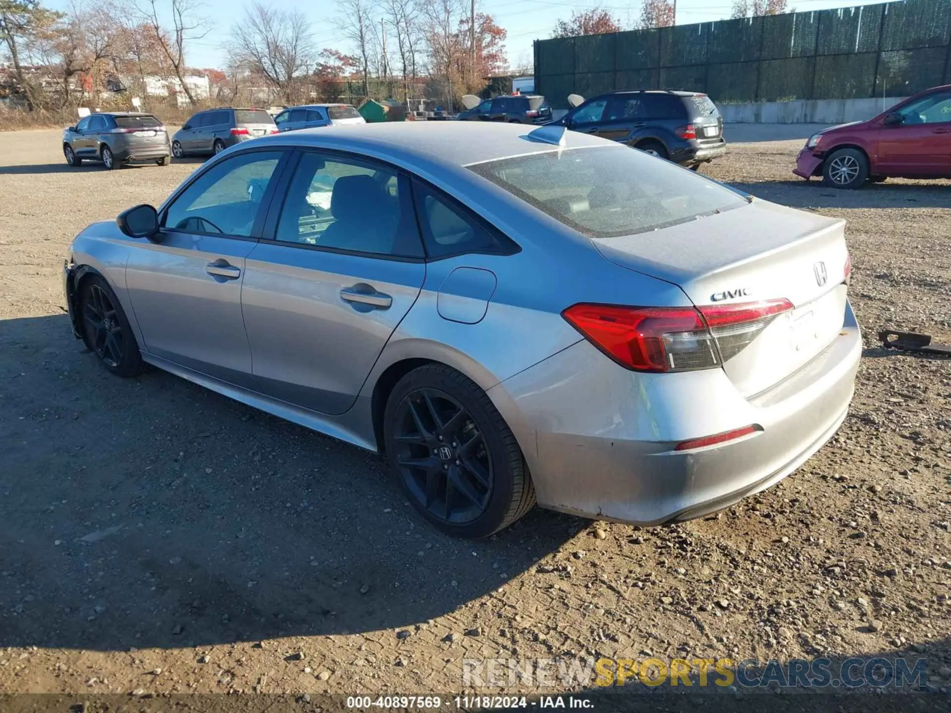3 Фотография поврежденного автомобиля 2HGFE2F53NH602230 HONDA CIVIC 2022