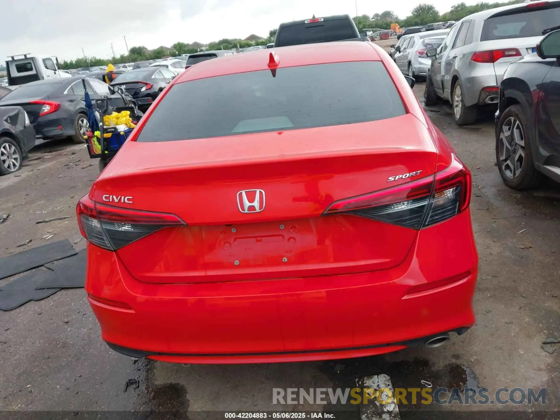 16 Photograph of a damaged car 2HGFE2F53NH610070 HONDA CIVIC 2022