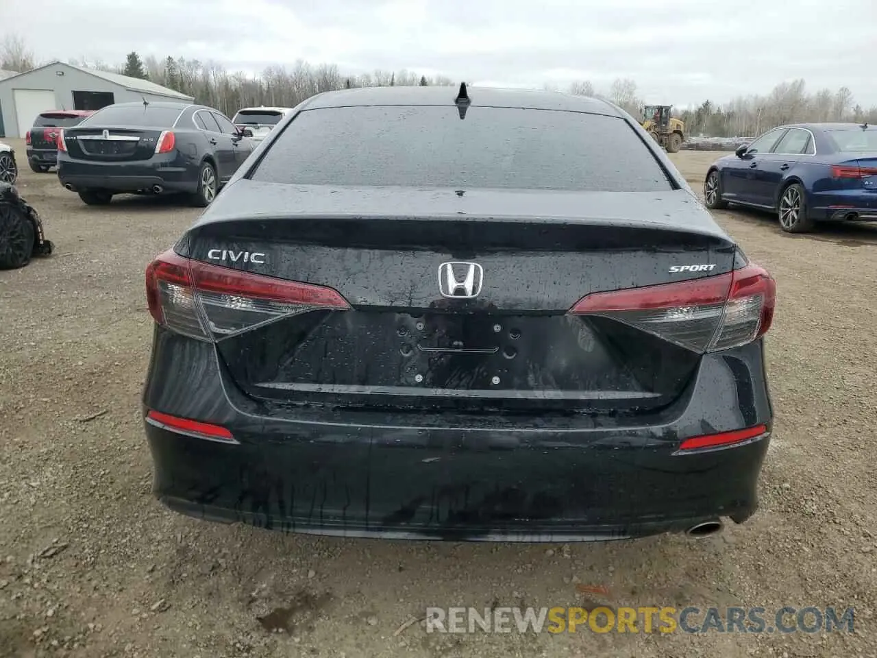 6 Photograph of a damaged car 2HGFE2F54NH106949 HONDA CIVIC 2022