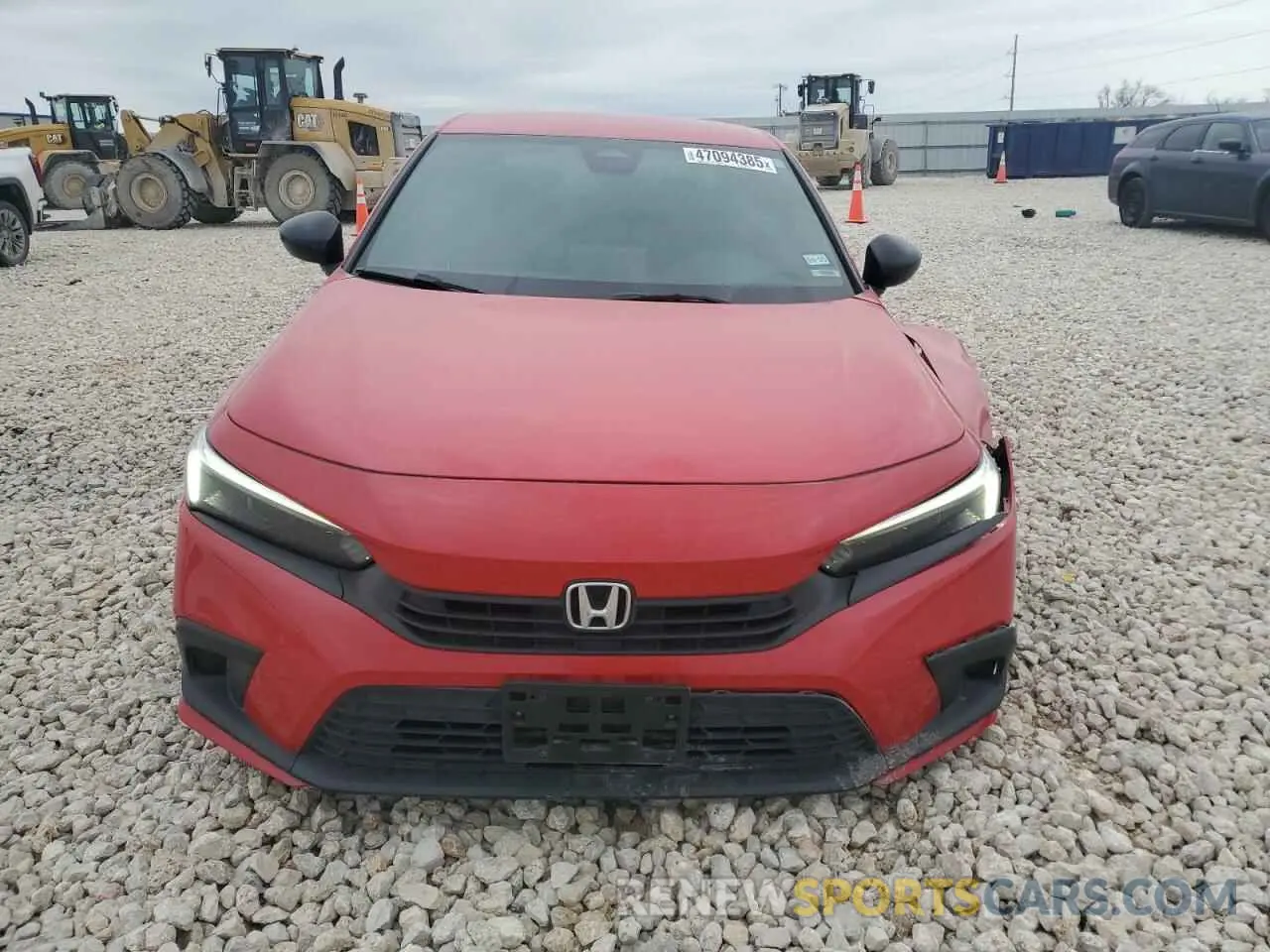 5 Photograph of a damaged car 2HGFE2F54NH512181 HONDA CIVIC 2022
