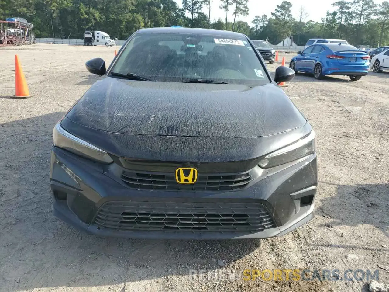 5 Photograph of a damaged car 2HGFE2F54NH513430 HONDA CIVIC 2022