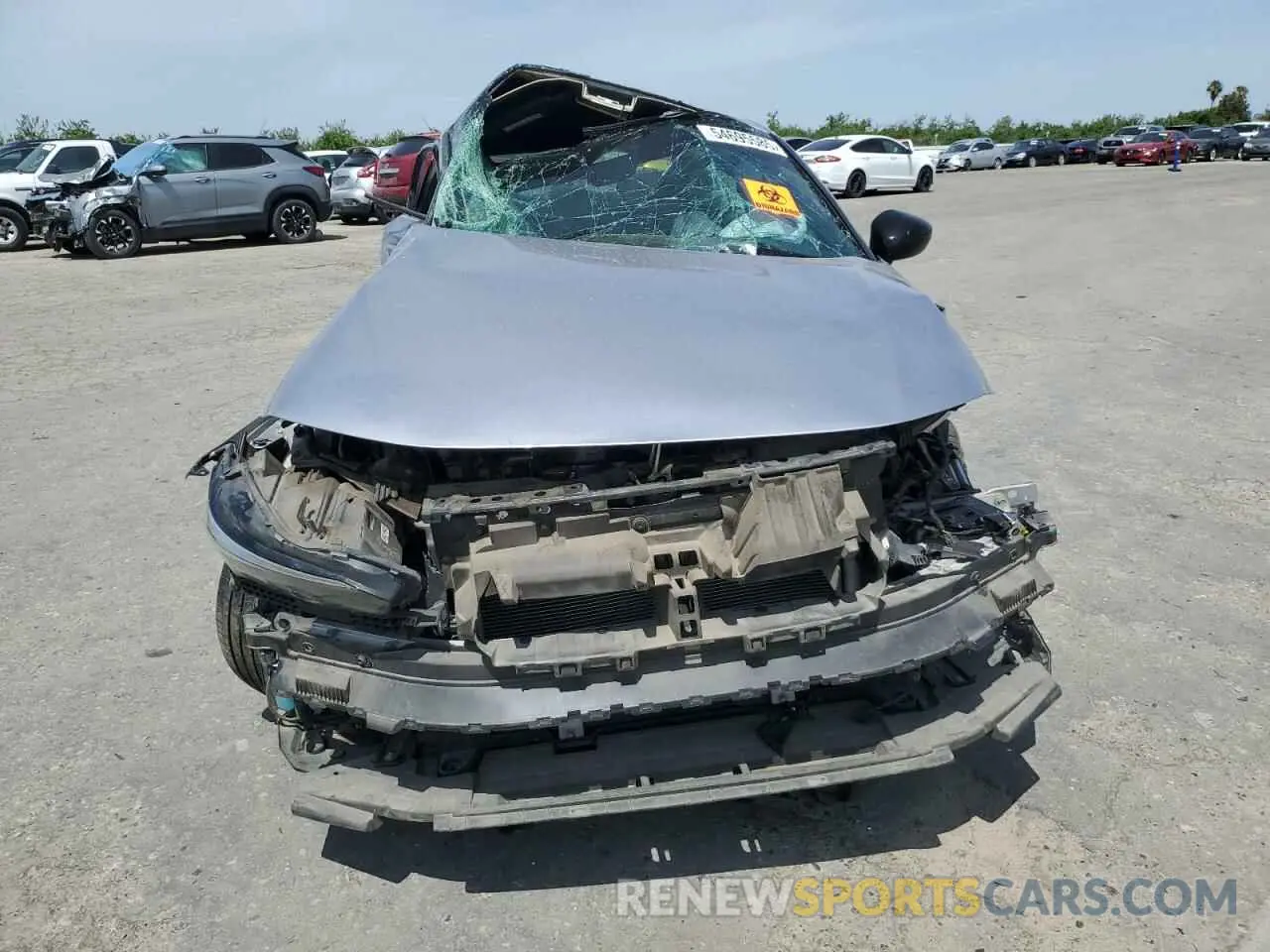 5 Photograph of a damaged car 2HGFE2F54NH515517 HONDA CIVIC 2022