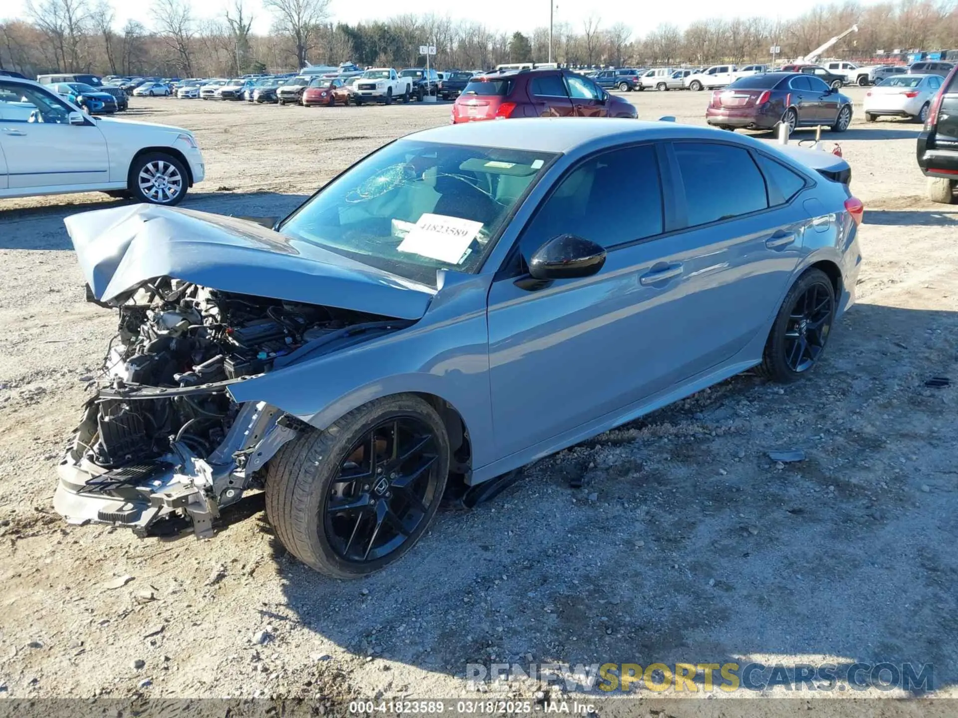 2 Фотография поврежденного автомобиля 2HGFE2F54NH528977 HONDA CIVIC 2022