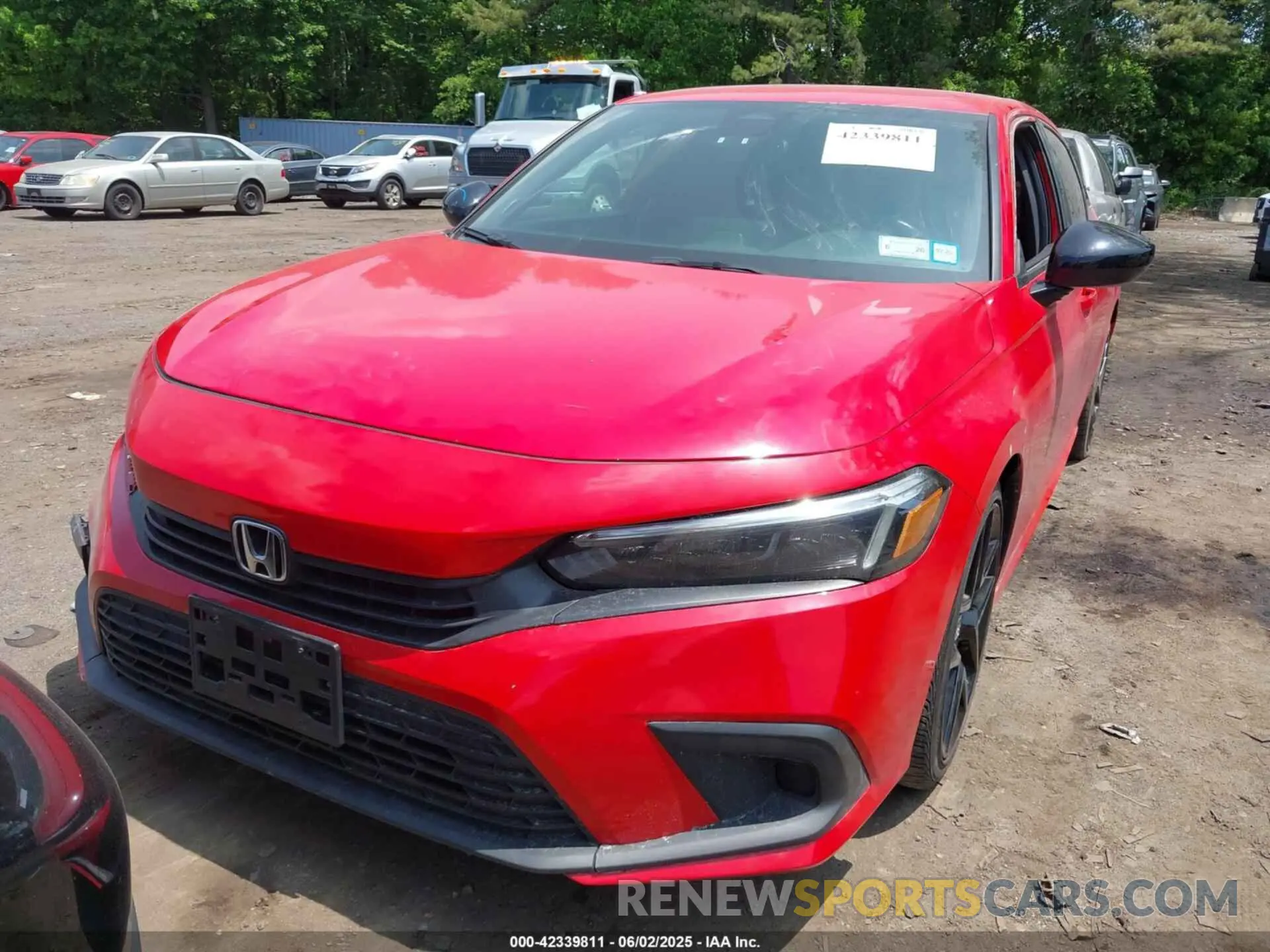 12 Photograph of a damaged car 2HGFE2F54NH543267 HONDA CIVIC 2022