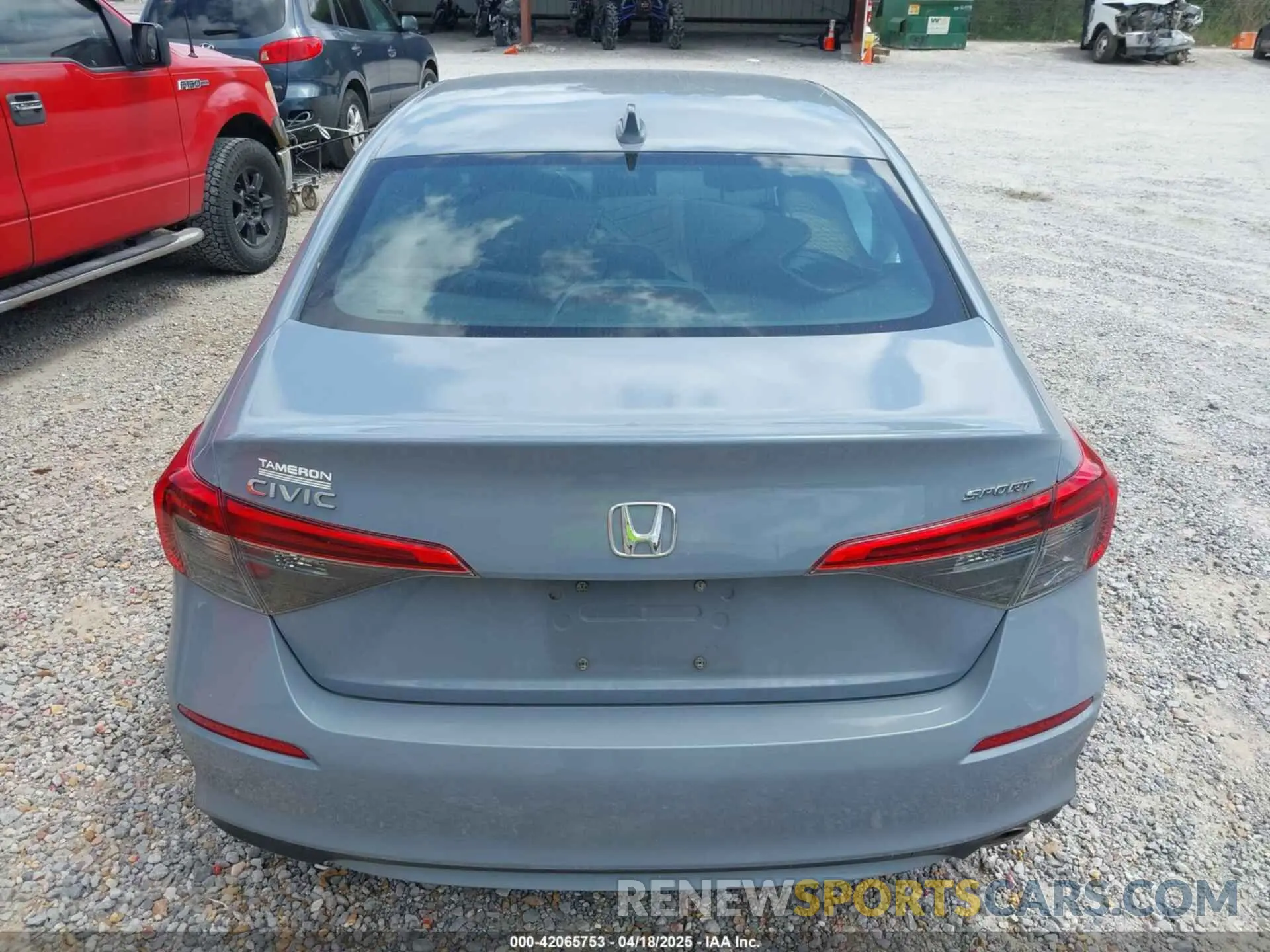15 Photograph of a damaged car 2HGFE2F54NH561493 HONDA CIVIC 2022