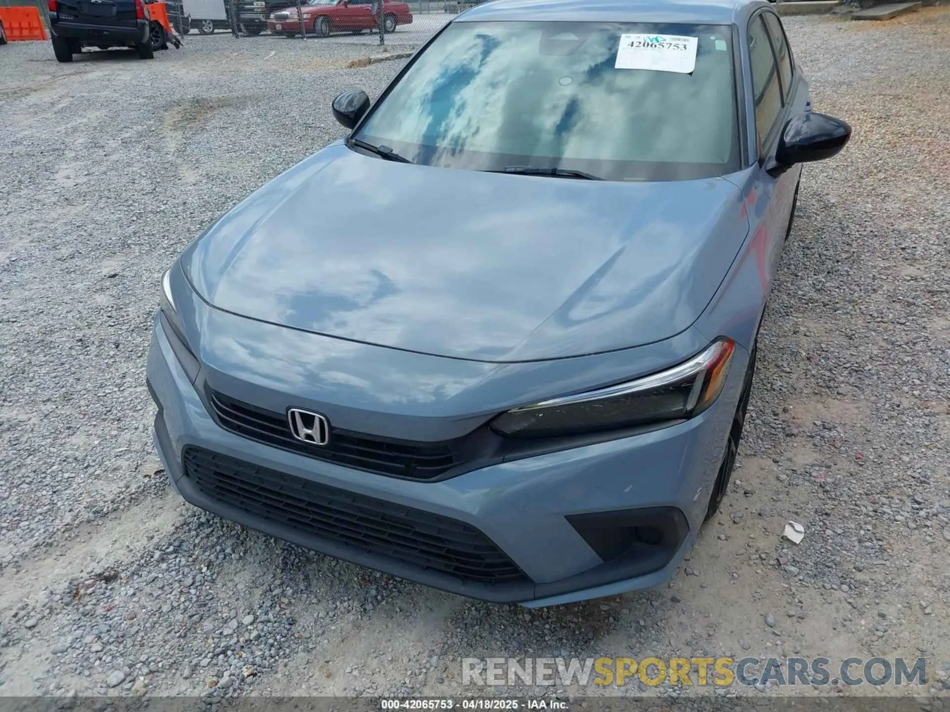 6 Photograph of a damaged car 2HGFE2F54NH561493 HONDA CIVIC 2022
