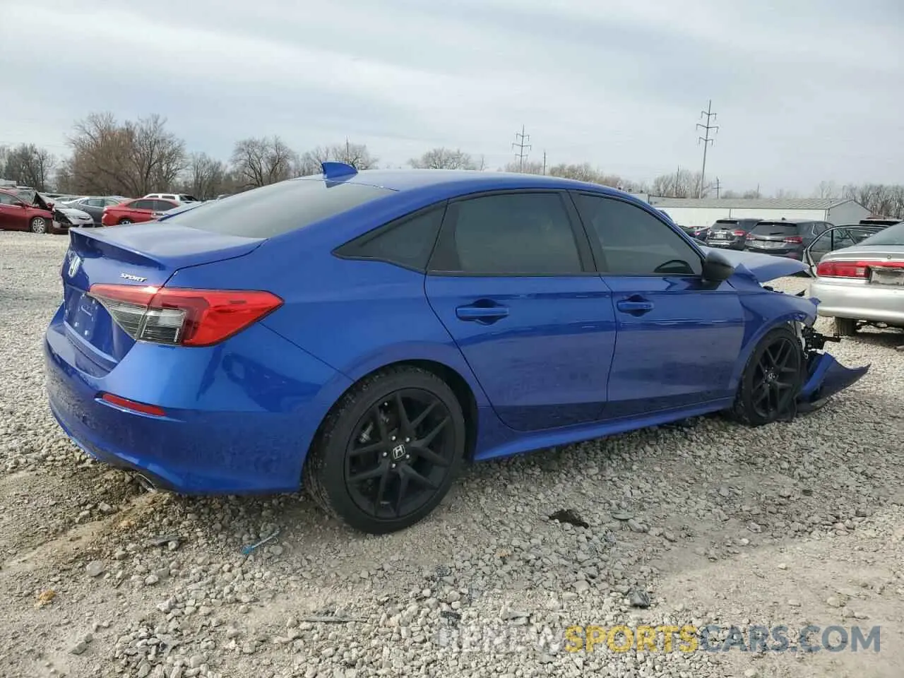 3 Фотография поврежденного автомобиля 2HGFE2F54NH579217 HONDA CIVIC 2022