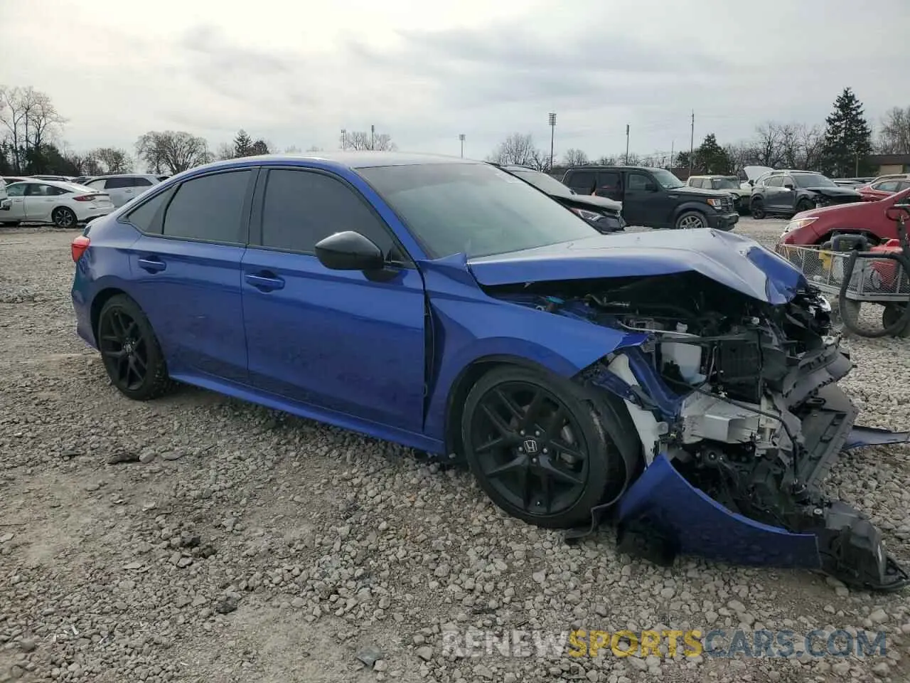 4 Фотография поврежденного автомобиля 2HGFE2F54NH579217 HONDA CIVIC 2022