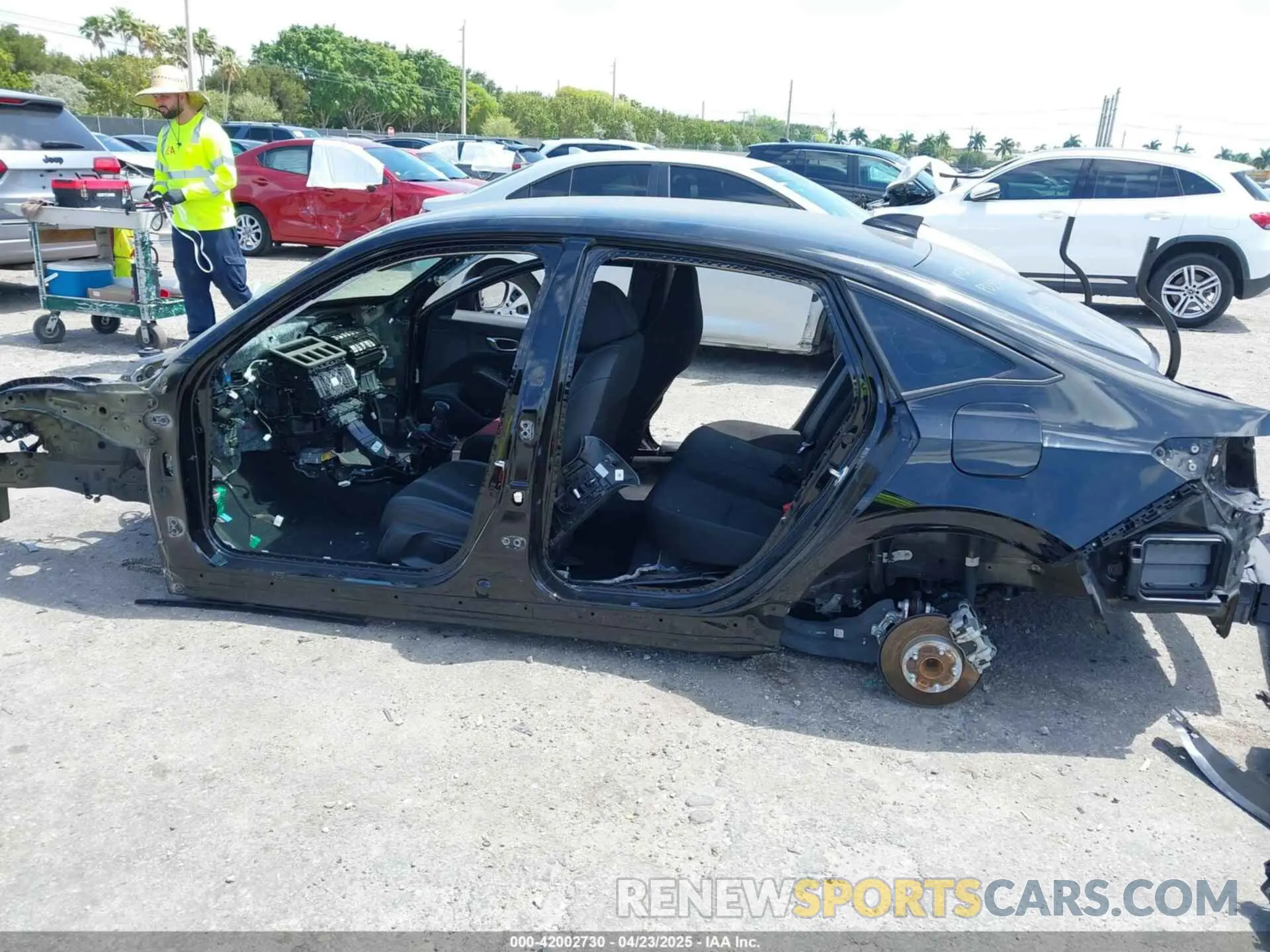 6 Фотография поврежденного автомобиля 2HGFE2F54NH591870 HONDA CIVIC 2022