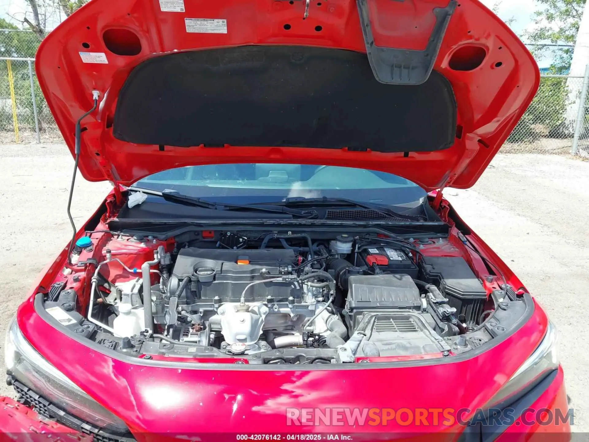 10 Photograph of a damaged car 2HGFE2F54NH594994 HONDA CIVIC 2022