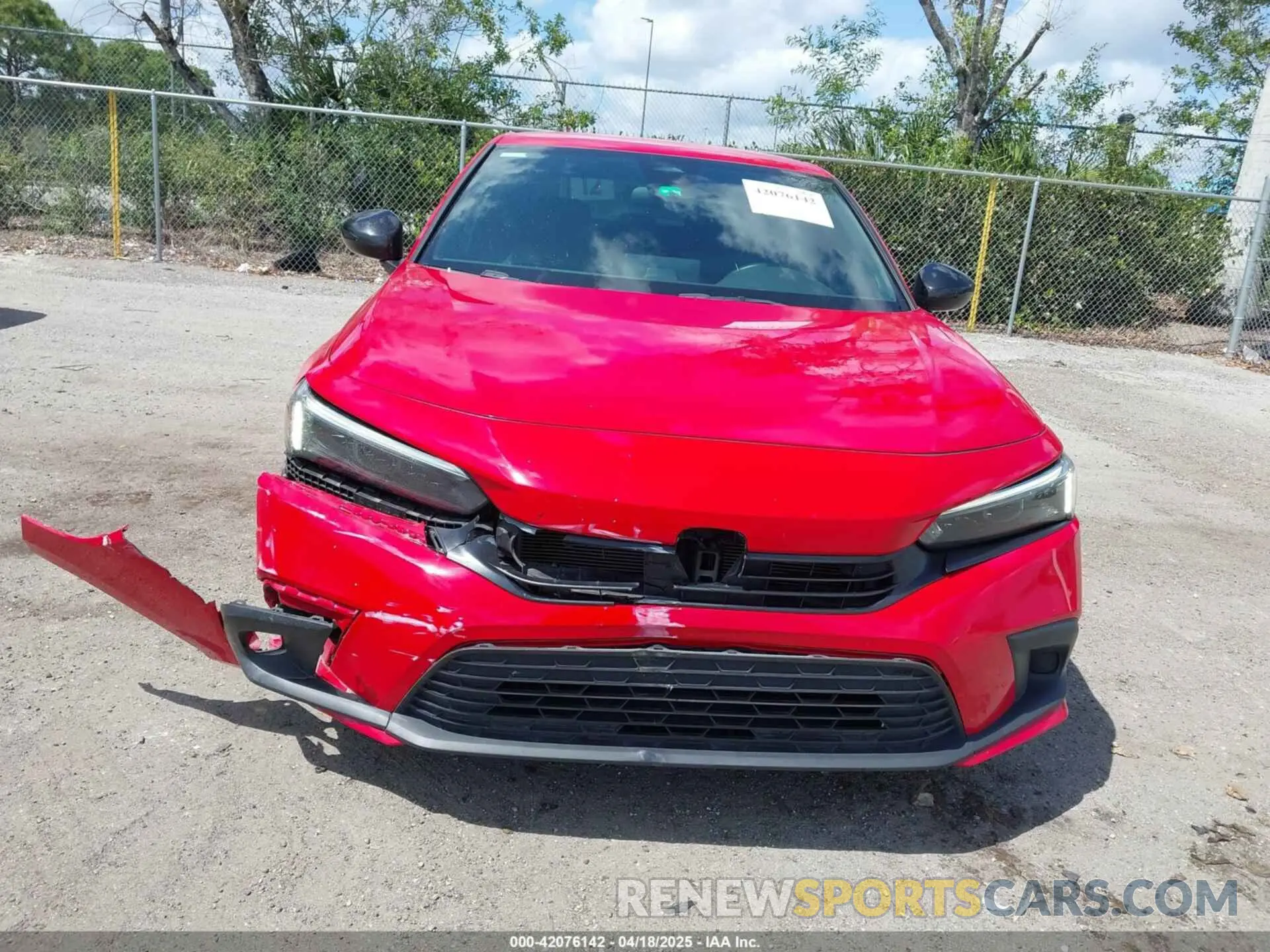 13 Photograph of a damaged car 2HGFE2F54NH594994 HONDA CIVIC 2022