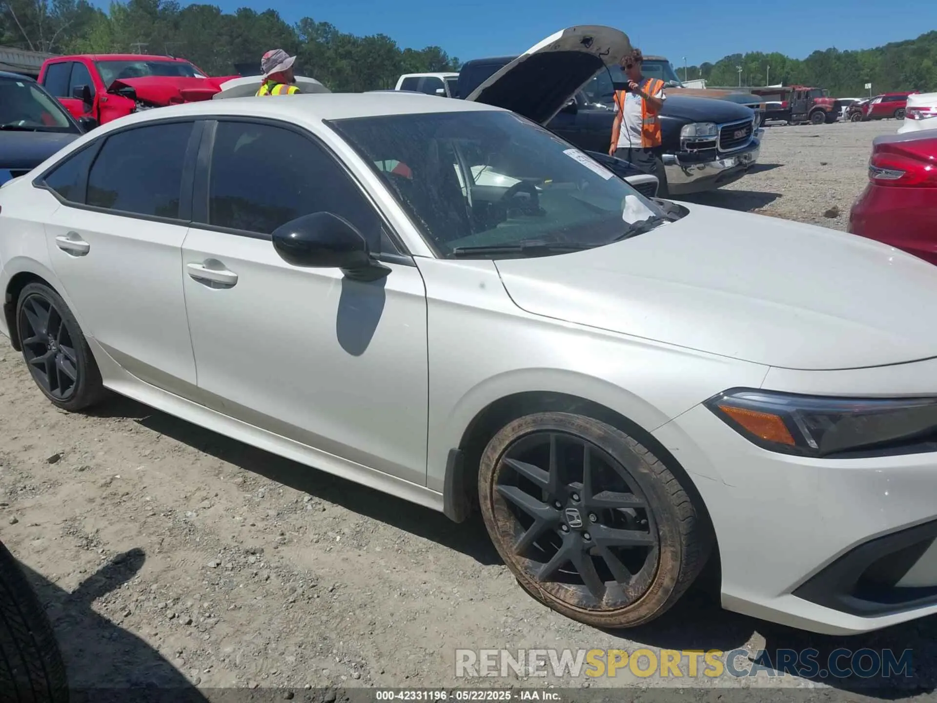 13 Photograph of a damaged car 2HGFE2F54NH598916 HONDA CIVIC 2022