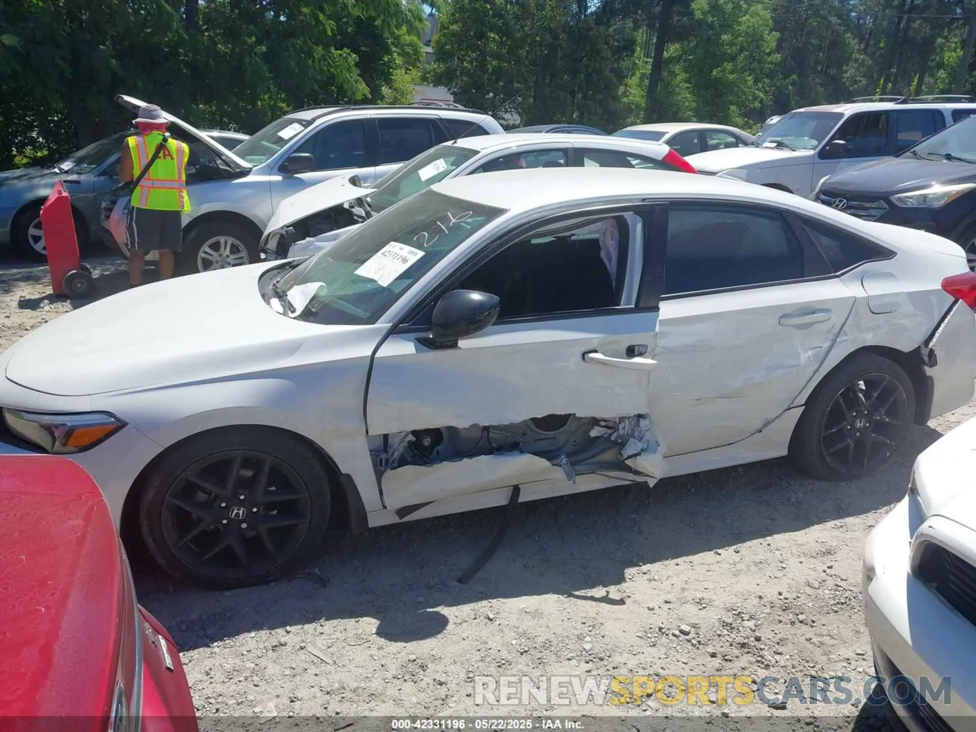 14 Photograph of a damaged car 2HGFE2F54NH598916 HONDA CIVIC 2022