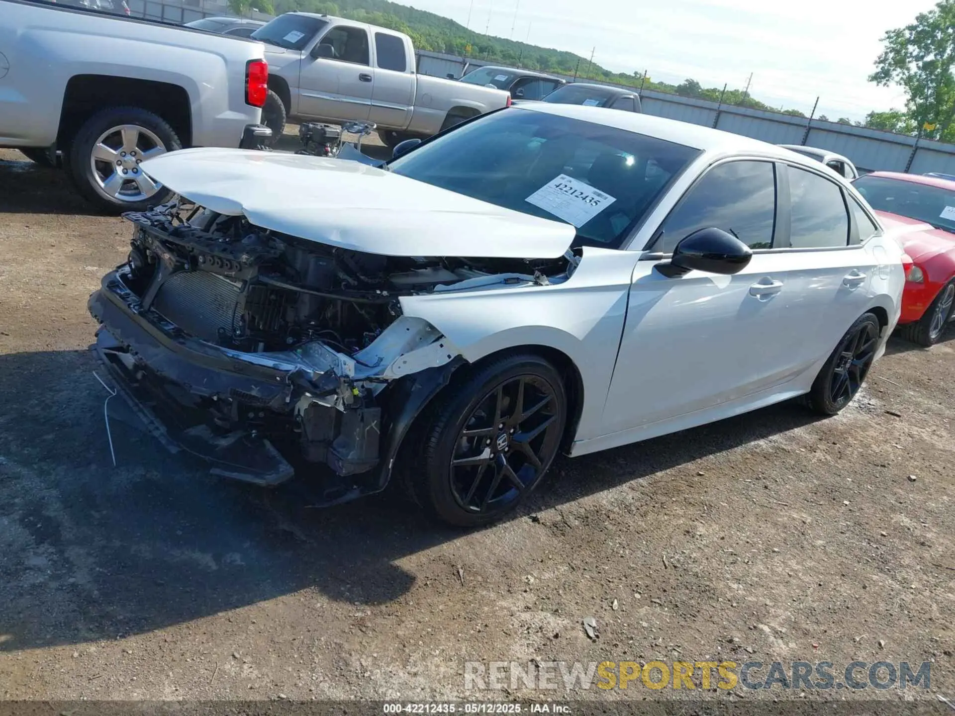 2 Photograph of a damaged car 2HGFE2F54NH599290 HONDA CIVIC 2022