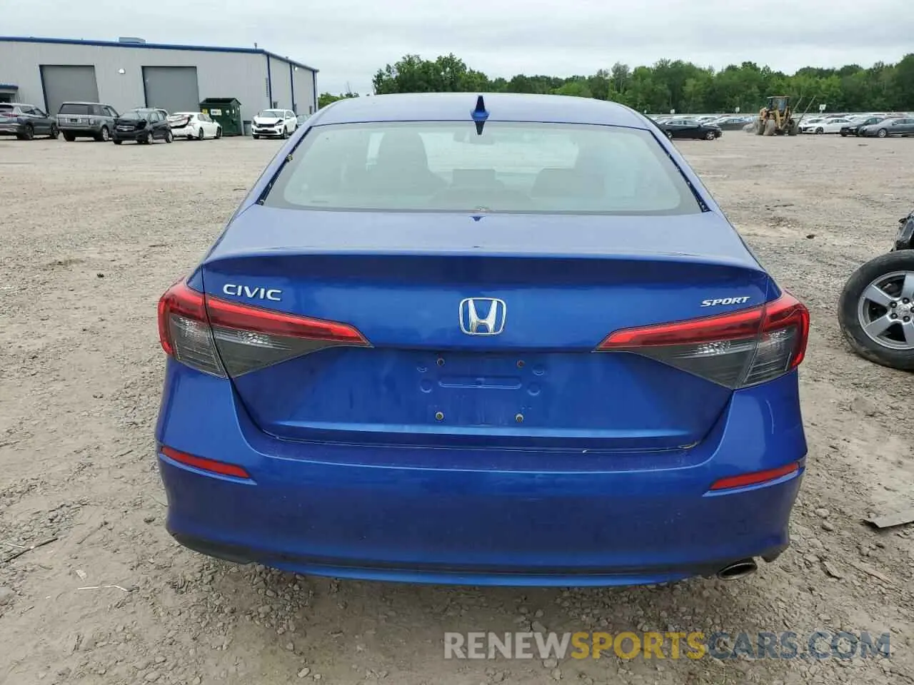 6 Photograph of a damaged car 2HGFE2F54NH601622 HONDA CIVIC 2022