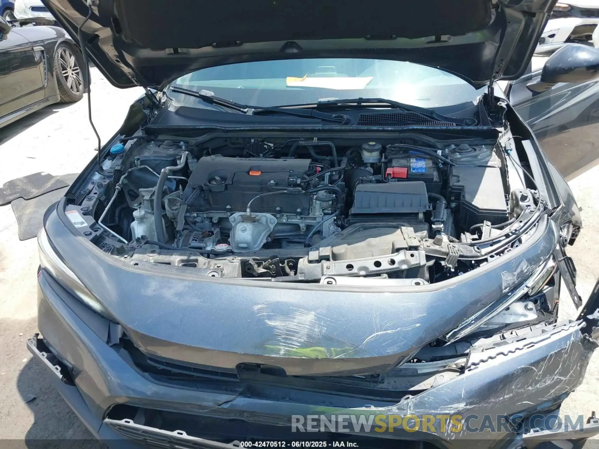10 Photograph of a damaged car 2HGFE2F55NH531385 HONDA CIVIC 2022