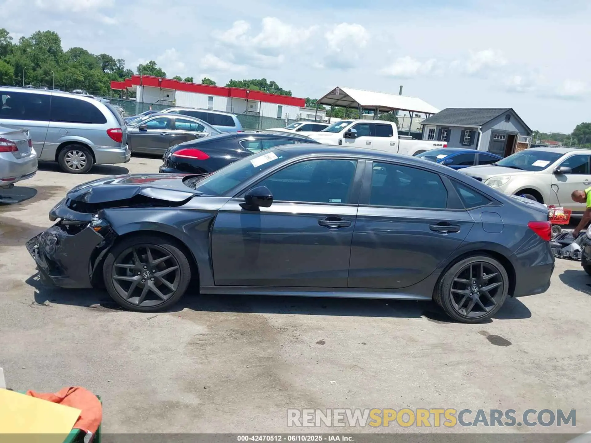 14 Photograph of a damaged car 2HGFE2F55NH531385 HONDA CIVIC 2022